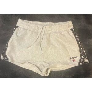 Champion Women's Light Gray Athletic Shorts